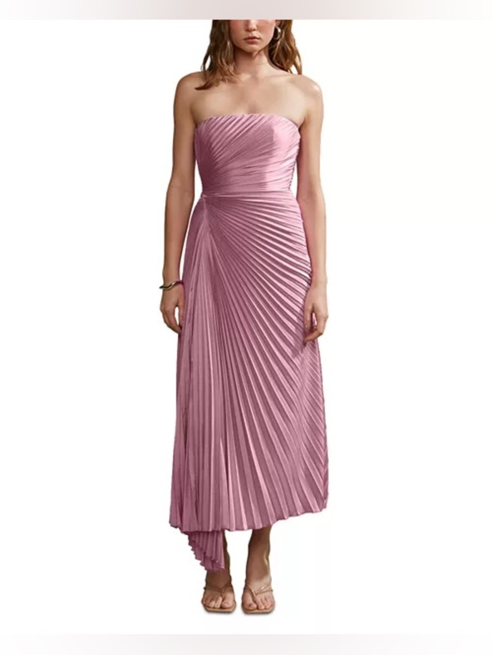 Amur
Everyn Pleated Gown (pink clay Color)
